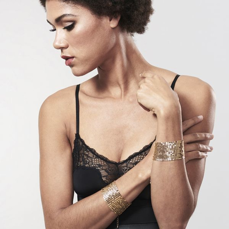 Наручники Bijoux Indiscrets Desir Metallique Handcuffs Золоті Наручники Bijoux Indiscrets Desir Metallique Handcuffs Золоті