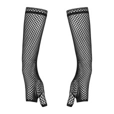 Сетчатые митенки Obsessive Darkie mittens, черные One size