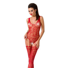 Бодистокинг Passion BS051 Красный S/M/L