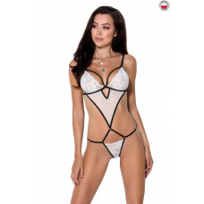 Боди монокини Passion ORIHIME BODY Белый XXL/XXXL