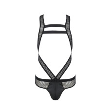 Мужское эротическое сетчатое боди Passion 045 Victor Black S/M