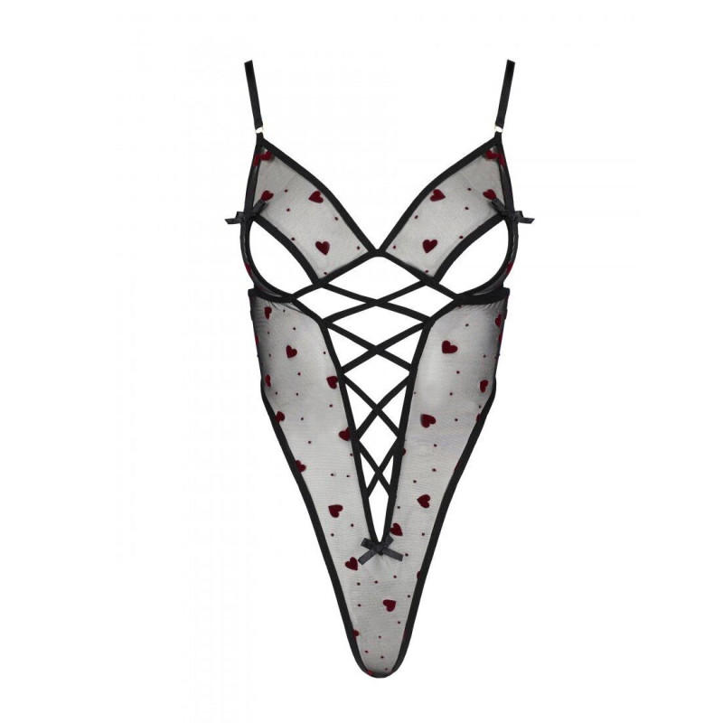 Эротический боди с рисунком Passion LOVELIA BODY black XXL/XXXL Эротический боди с рисунком Passion LOVELIA BODY black XXL/XXXL