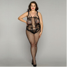 Бодистокинг JSY P81171 Черный Plus Size