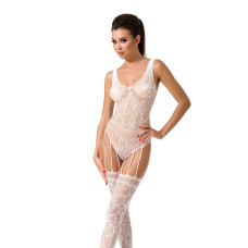 Бодистокинг Passion BS051 Белый S/M/L