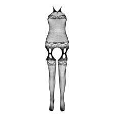 Бодистокинг Passion ECO BS006 white, с доступом