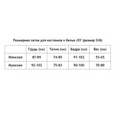 Еротичний боді JSY з мереживом Чорний S/M