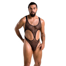 Мужское сетчатое боди Passion 040 Leon Black L/XL