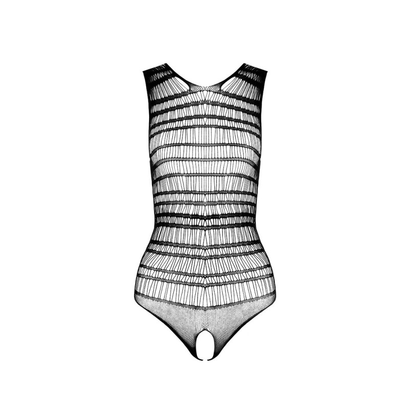 Бодістокінг з доступом Passion BS086 black Бодістокінг з доступом Passion BS086 black