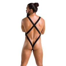 Мужское сетчатое боди Passion 040 Leon Black XXL/XXXL