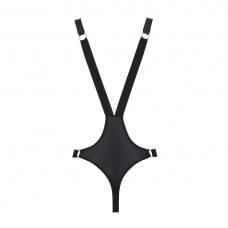 Чоловіче боді з люверсами Passion 028 Harry Black S/M