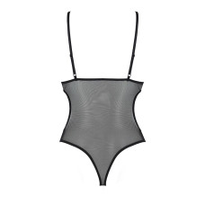 Боди с ажурным лифом Passion Christa Body black S/M