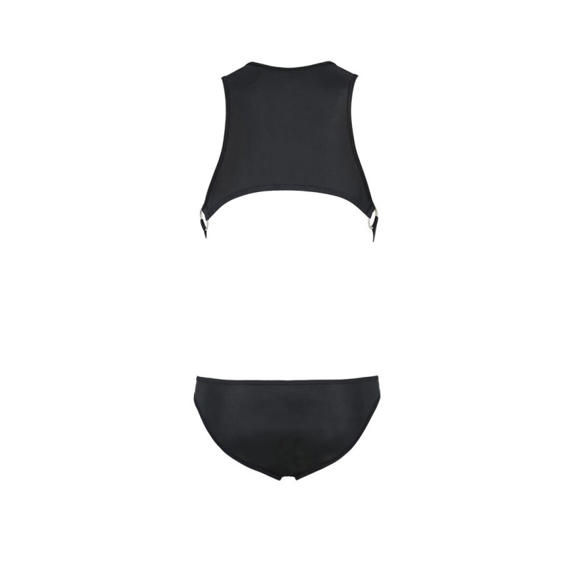 Мужское кожаное боди Passion 056 Adam BlackL/XL Мужское кожаное боди Passion 056 Adam BlackL/XL