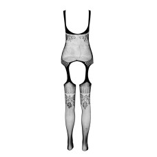 Бодистокинг Passion ECO BS008 black, с доступом