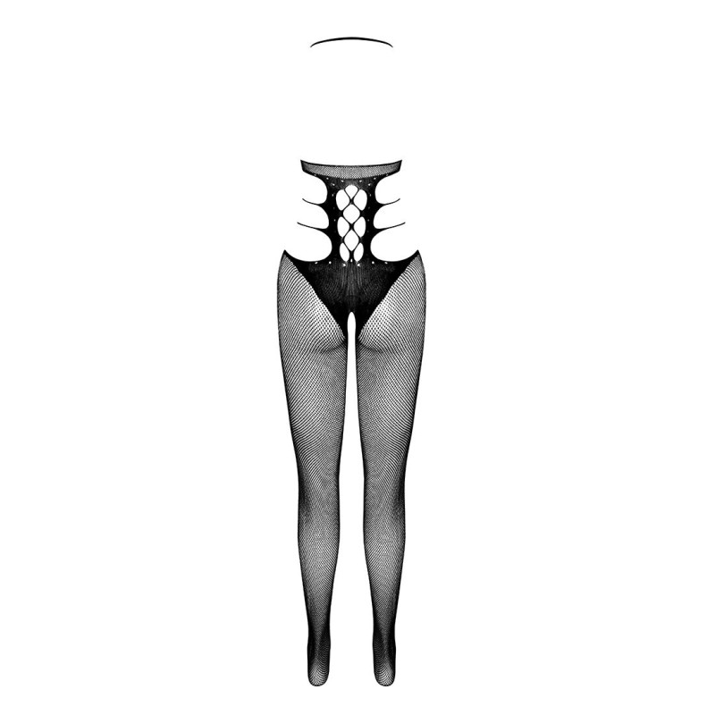 Еротичний бодістокінг Passion BS084 black Еротичний бодістокінг Passion BS084 black