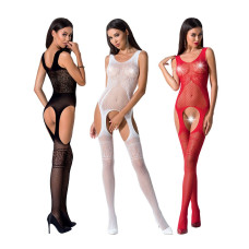 Бодистокинг Passion BS061 Красный S/M/L