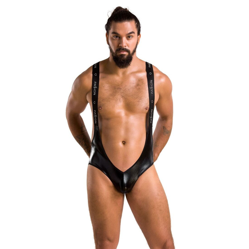 Мужское открытое боди Passion 027 Bruno Black S/M Мужское открытое боди Passion 027 Bruno Black S/M