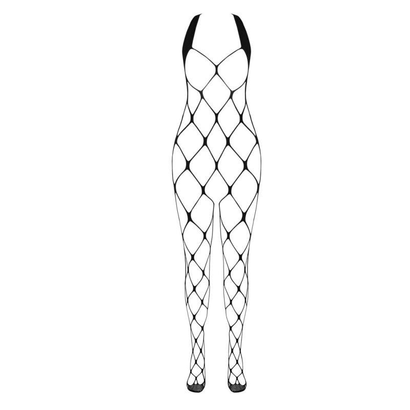 Бодістокінг у дуже велику сітку Passion BS091 black, з доступом Бодістокінг у дуже велику сітку Passion BS091 black, з доступом