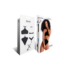 Боди Demoniq Черное LXNita001 Черное L