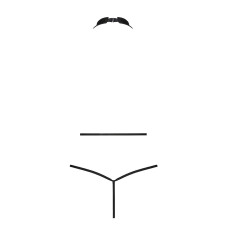 Боди-халтер из экокожи Passion JANNIES BODY black XXL/XXXL