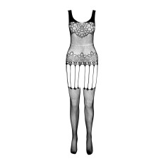 Бодистокинг Passion ECO BS001 с доступом black One Size