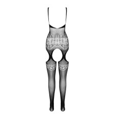 Бодистокинг Passion ECO BS005 white, плотный, открытый доступ