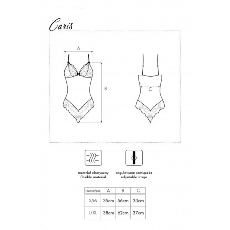 Боди Livia Corsetti Fashion Caris Черное S/M