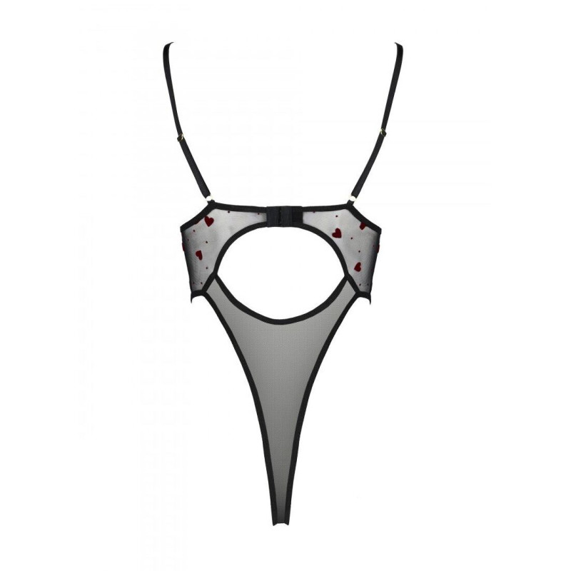 Эротический боди с рисунком Passion LOVELIA BODY black L/XL Эротический боди с рисунком Passion LOVELIA BODY black L/XL