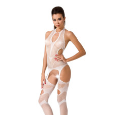 Бодистокинг Passion BS053 Белый S/M/L