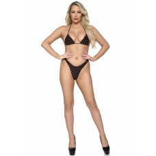 Бодистокинг в большую сетку Leg Avenue Long Sleeved Bodystocking Nude One size