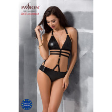 Боди монокини Passion под латекс LAMIS BODY Черное L/XL