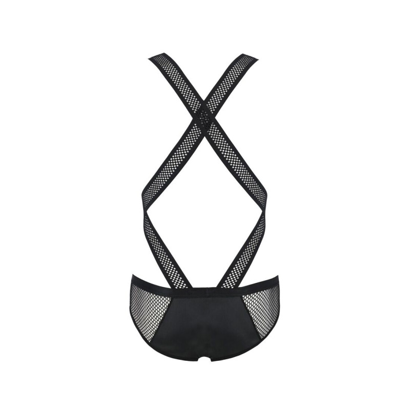 Мужское эротическое сетчатое боди Passion 045 Victor Black L/XL Мужское эротическое сетчатое боди Passion 045 Victor Black L/XL