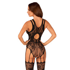 Бодистокинг Obsessive Bodystocking F239 черный S/M/L