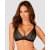 Кружевной бюстгальтер с треугольной чашкой Obsessive Estiqua bra, черный XS/S