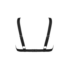Кружевной бюстгальтер с треугольной чашкой Obsessive Estiqua bra, черный XS/S
