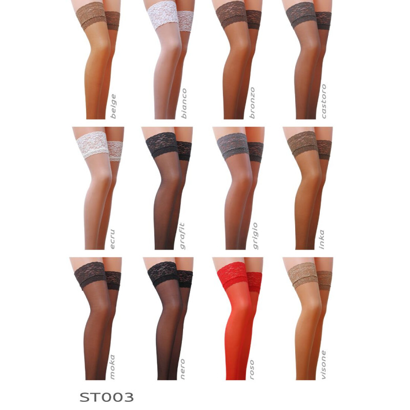 Чулки Passion ST003 бежевые 5 Чулки Passion ST003 бежевые 5