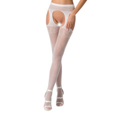 Эротические колготки Passion S005 Белые S/M/L