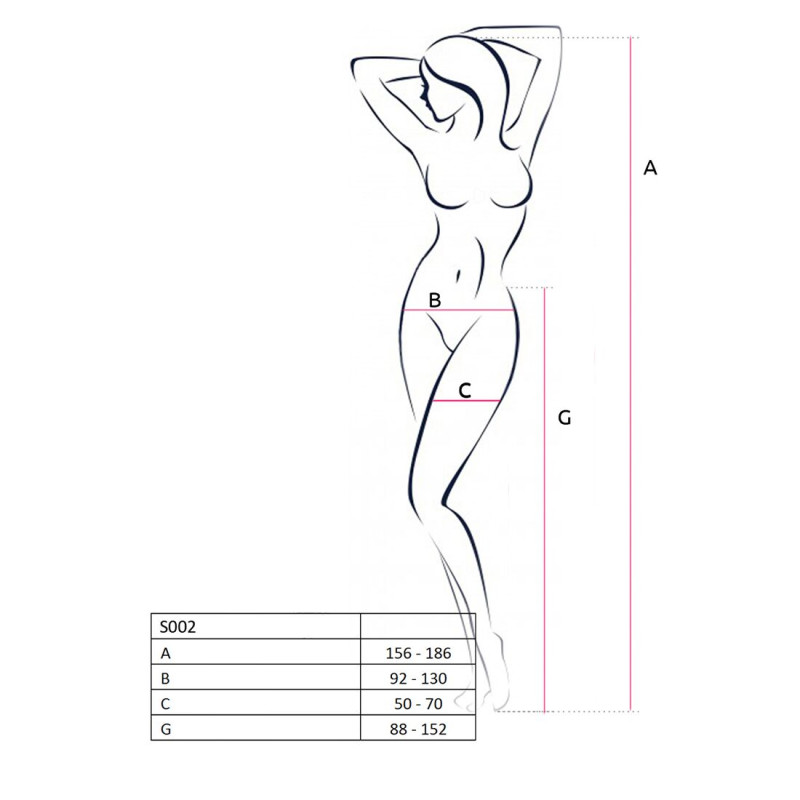 Эротические колготки Passion S002 Красные S/M/L Эротические колготки Passion S002 Красные S/M/L