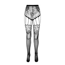 Эротические колготки-бодистокинг Passion ECO S004 black
