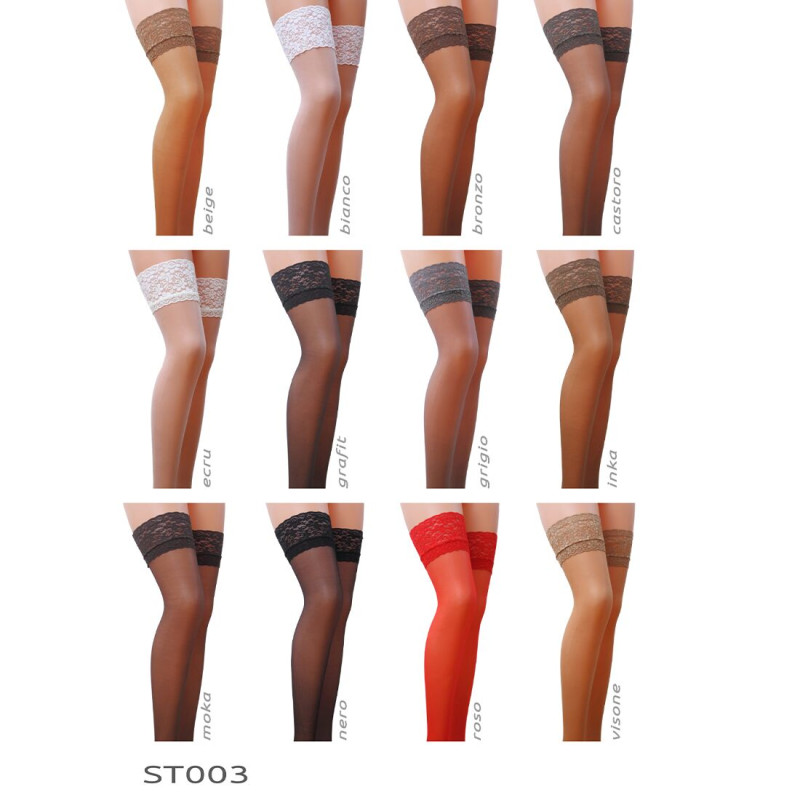 Чулки Passion ST003 графитовые 5 Чулки Passion ST003 графитовые 5