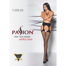 Эротические колготки Passion TIOPEN 004 Черные 3/4 40 den