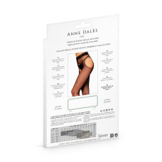 Чулки с поясом Anne De Ales MORGANE T3 Черные