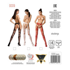 Эротические колготки Passion S009 Белые S/M/L