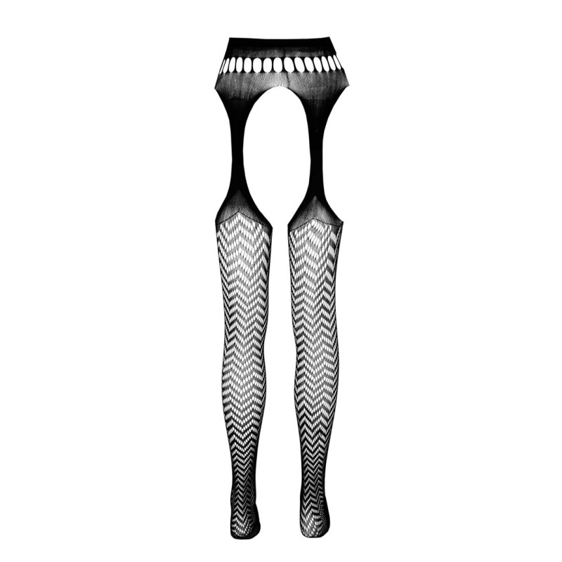 Эротические колготки-бодистокинг Passion ECO S002 black Эротические колготки-бодистокинг Passion ECO S002 black
