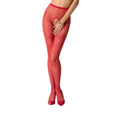 Эротические колготки Passion S010 Красные S/M/L