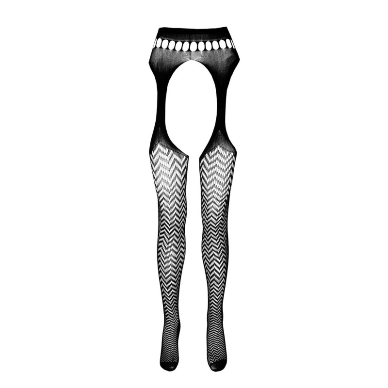 Эротические колготки-бодистокинг Passion ECO S002 black Эротические колготки-бодистокинг Passion ECO S002 black