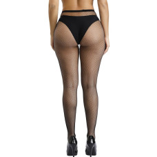 Колготки в мелкую сетку T-8000 Black