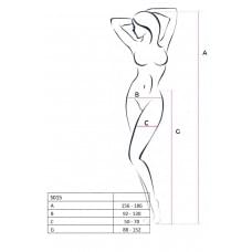 Эротические колготки Passion S015 Белые S/M/L