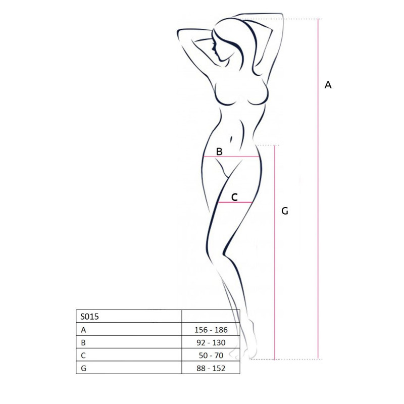 Эротические колготки Passion S015 Белые S/M/L Эротические колготки Passion S015 Белые S/M/L