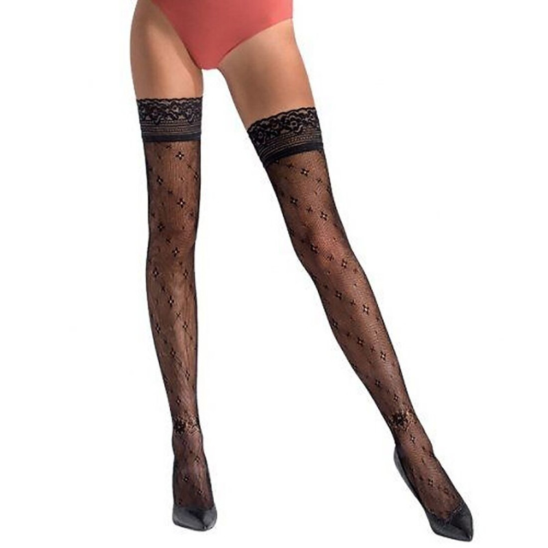 Панчохи Passion ST016 Чорні 3/4