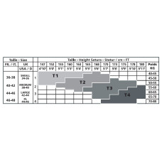 Чулки с поясом Anne De Ales LEA T4 Черные